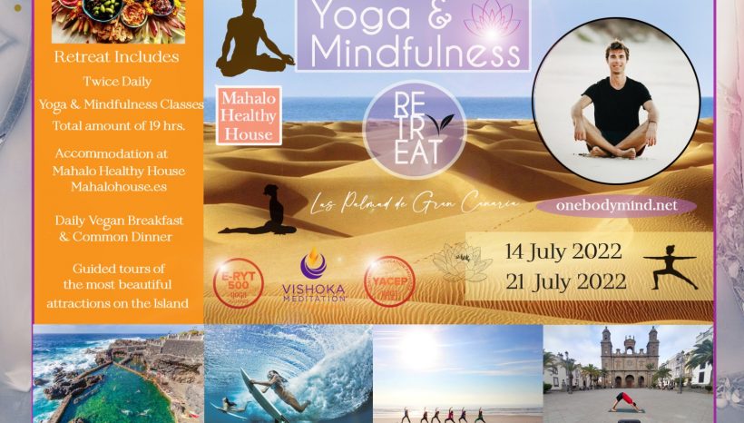 Yoga and Mindfulness – Gran Canaria – July 14-21